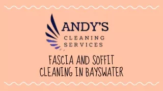 Fascia and Soffit Cleaning in Bayswater