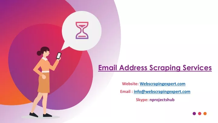 email address scraping services