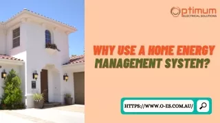 Why use a Home Energy Management System