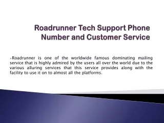 Roadrunner Tech Support Phone Number 1-833-836-0944 | Customer Service
