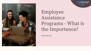 employee assistance programs what