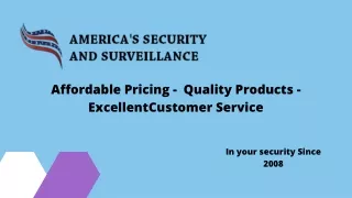 Best Security and Surveillance Systems in Florida