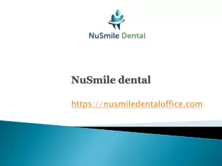 NuSmile dental - nusmiledentaloffice.com