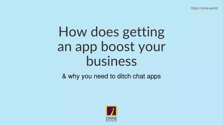 how does getting an app boost your business