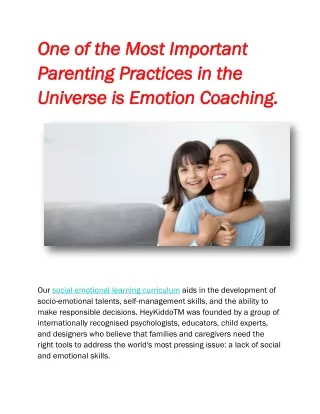 Social and Emotional Learning Program | Hey Kiddo