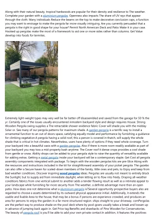 When Professionals Run Into Problems With aluminium pergolas, This Is What They