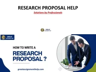 Research Proposal Help