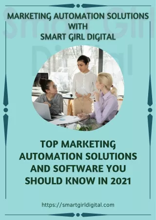 Professional Marketing Automation Solutions | Smart Girl Digital