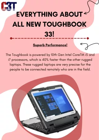 Everything About All New Toughbook 33!