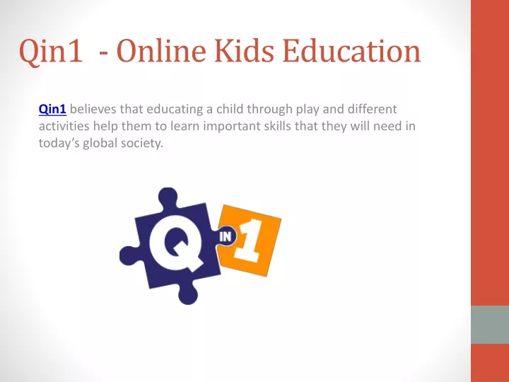 qin1 online kids education