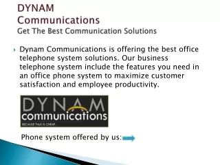Dynam Communication Simplify Communication For Businesses