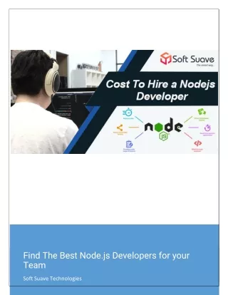Find Best Node.js Developers for your team