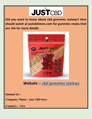 did you want to know about cbd gummies reviews