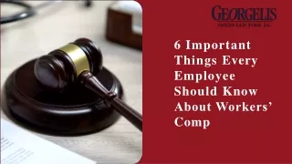 6 important things every employee should know