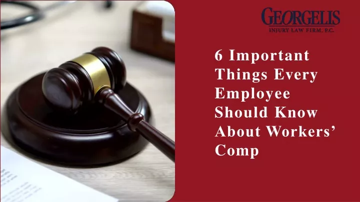 6 important things every employee should know