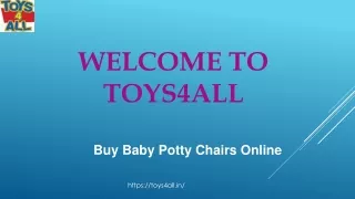 Buy Potty Chairs for Baby Online