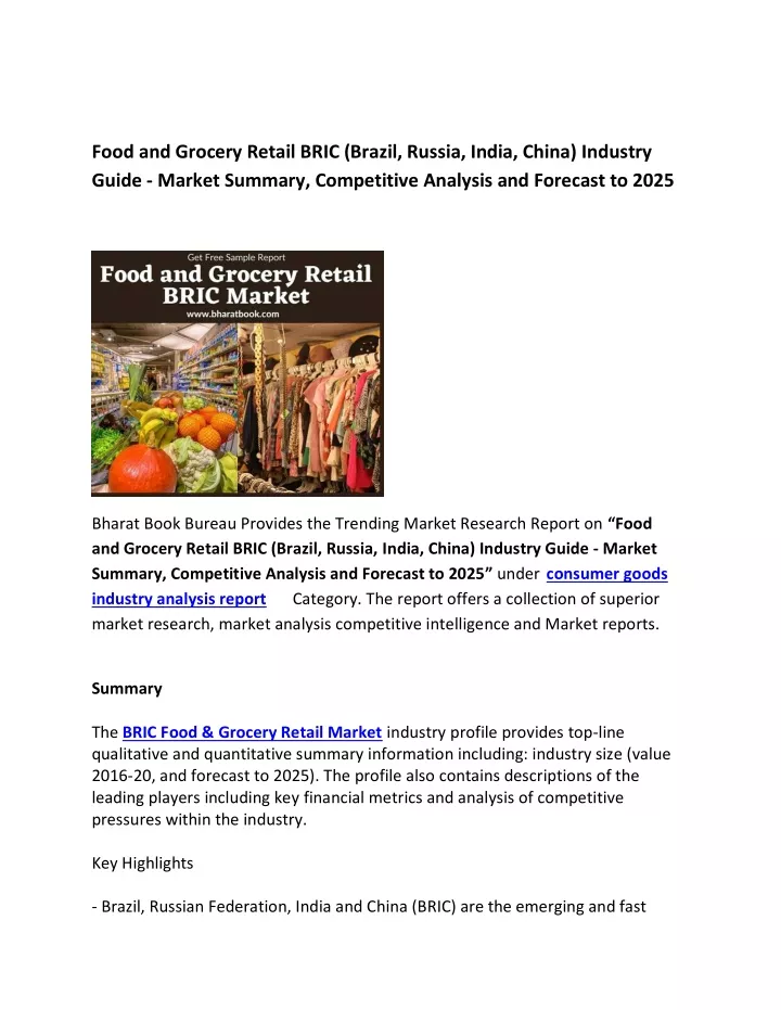 food and grocery retail bric brazil russia india