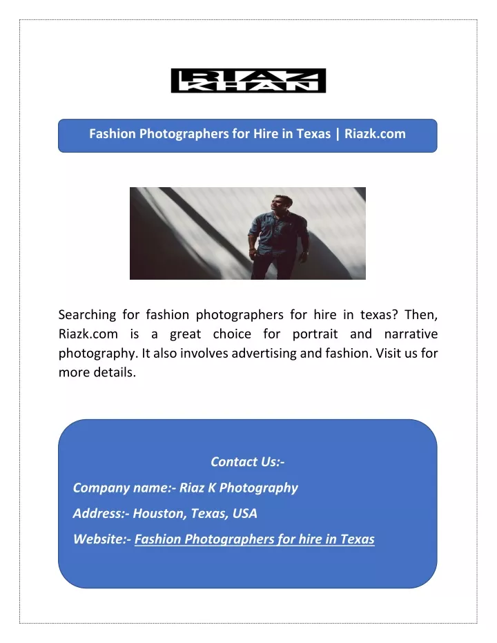 fashion photographers for hire in texas riazk com