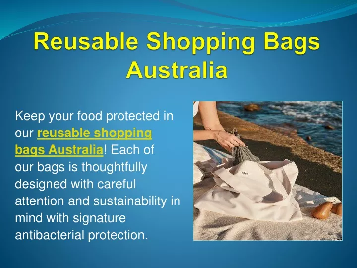 reusable shopping bags australia