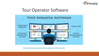 Tour Operator Software