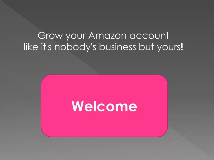grow your amazon account like it s nobody