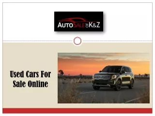 Buy Used Cars For Sale Online In Newport Beach | Auto Sale of K & Z