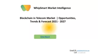 whipsmart market intelligence