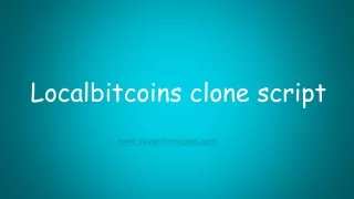 localbitcoins clone script