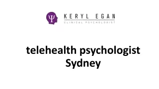 telehealth psychologist Sydney