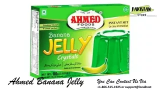 ahmed banana jelly