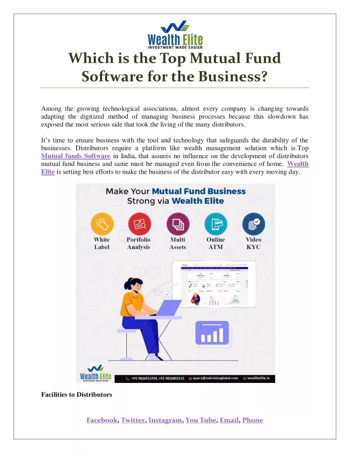 which is the top mutual fund software