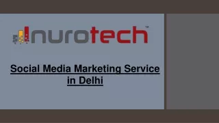 Social Media Marketing Services in Delhi - Nurotech