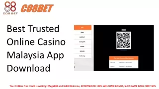 Co8bet- Best Trusted Online Casino Malaysia App Download 2021