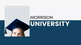 morrison university