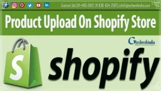 Choose our shopify product upload & data entry services for shopify store