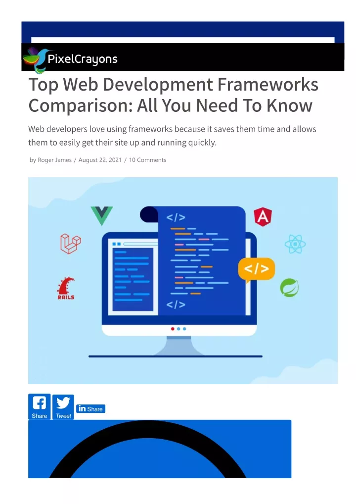 PPT - Top Web Development Frameworks Comparison: All You Need To Know ...