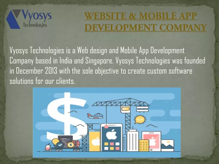 website mobile app development company