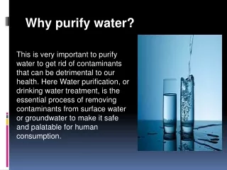 Commercial Water Filtration System