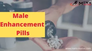 Male Enhancement Pills