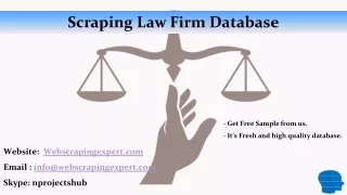 scraping law firm database