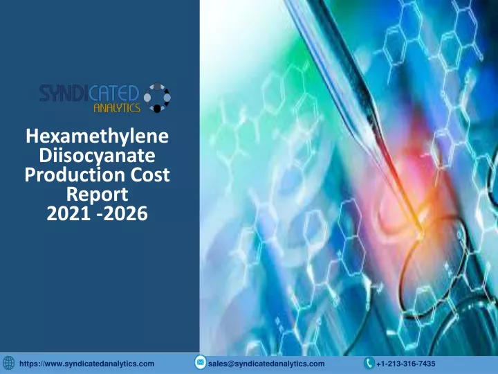hexamethylene diisocyanate production cost report