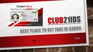 Best place to Get a Fake ID Online