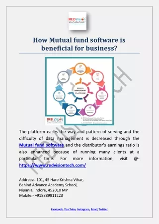 how mutual fund software is beneficial