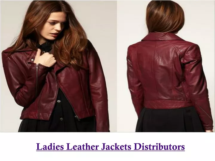 ladies leather jackets distributors