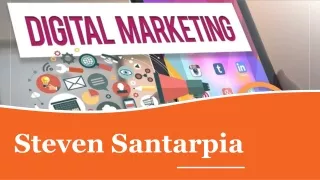 Steven Santarpia Can Help you Achieve Your Marketing Objectives