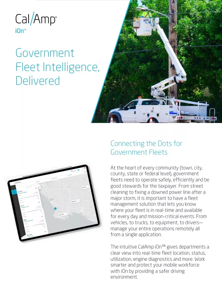 government fleet intelligence delivered