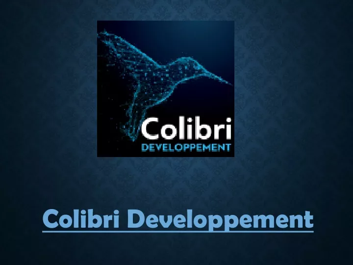 colibri developpement