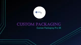 custom packaging