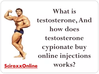What is testosterone, And how does testosterone cypionate buy online injections works