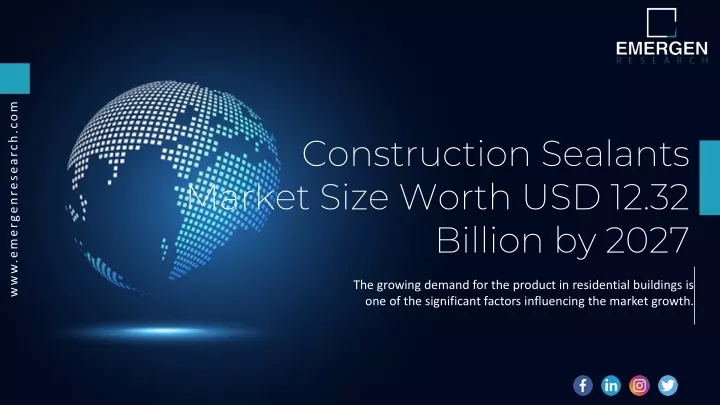 construction sealants market size worth